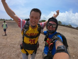 Tandem handicam shot - Included in base package