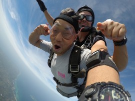 Tandem handicam shot - Included in base package